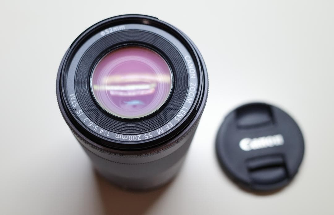 レンズ(ズーム) Canon EF-M 55-200mm F4.5-6.3 IS STM SL