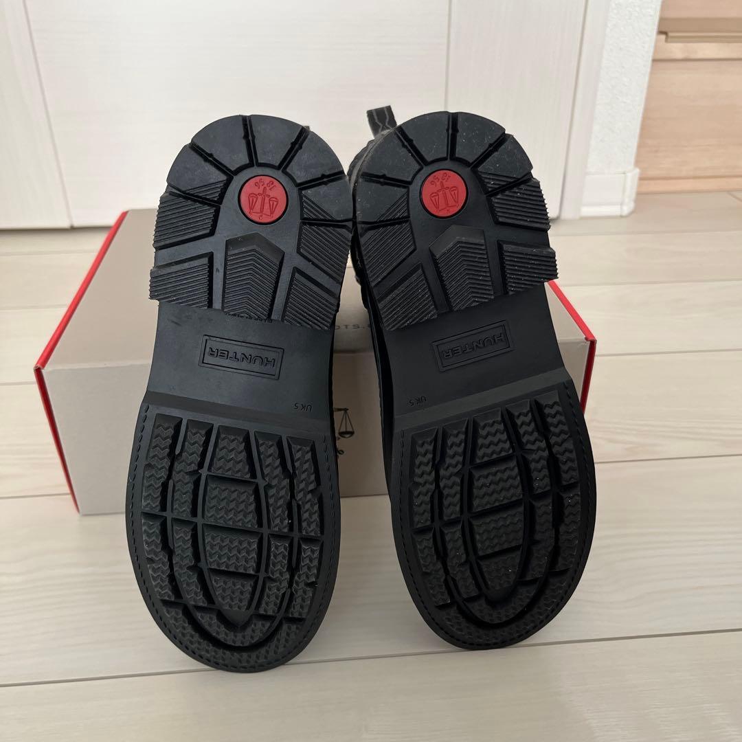 HUNTER チェルシーレインブーツ 24.0cm ブラック 【新品未使用品】