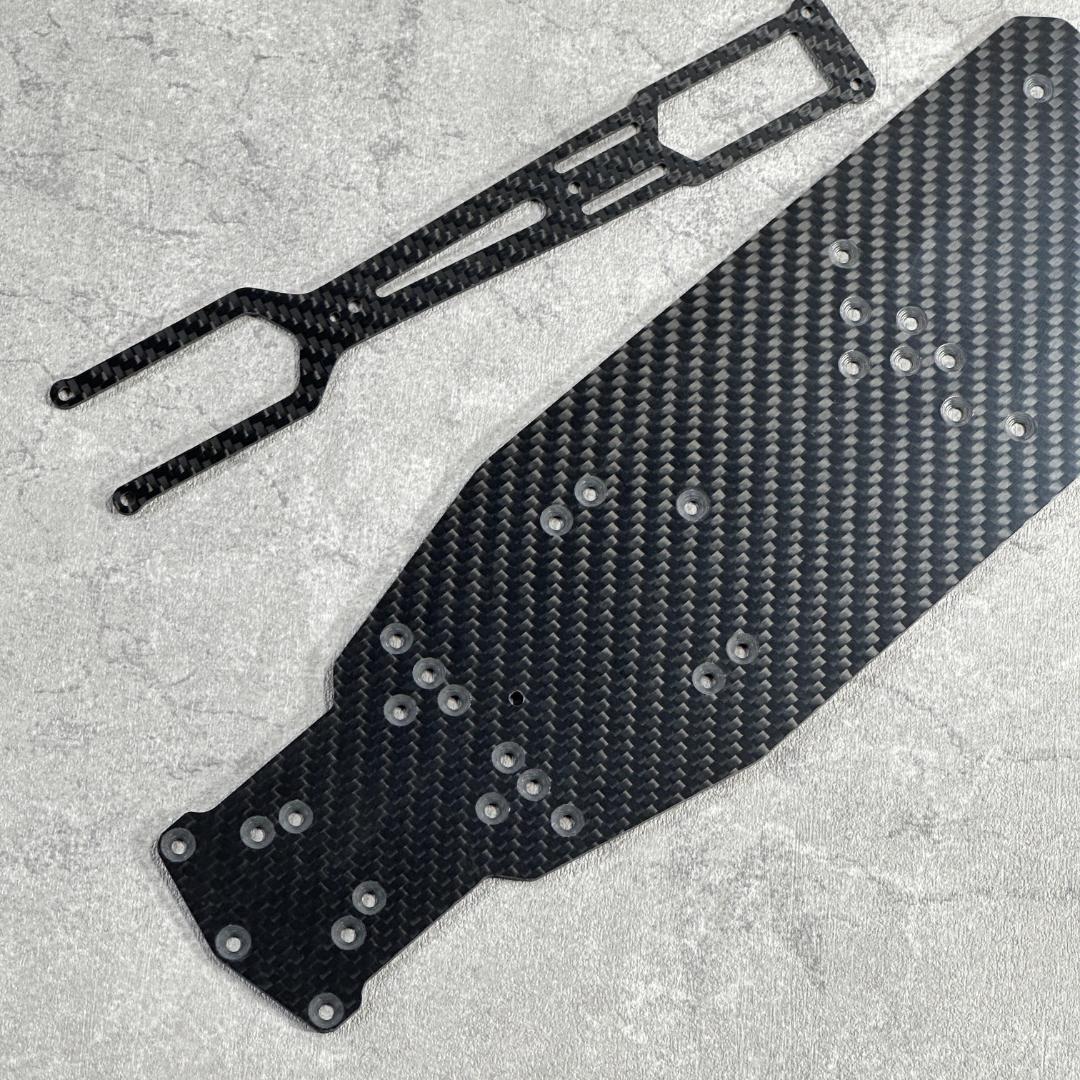 RD2.0 ヨコモ 特注品 カーボンシャーシ 2.0mm + アッパ a1101