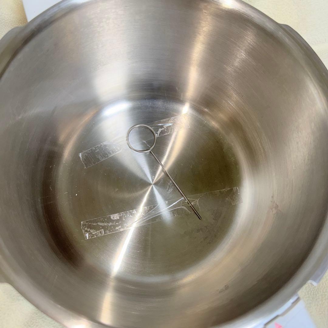 アサヒ軽金属工業 活力なべ 5.5L 圧力鍋（IH対応） 説明書付き