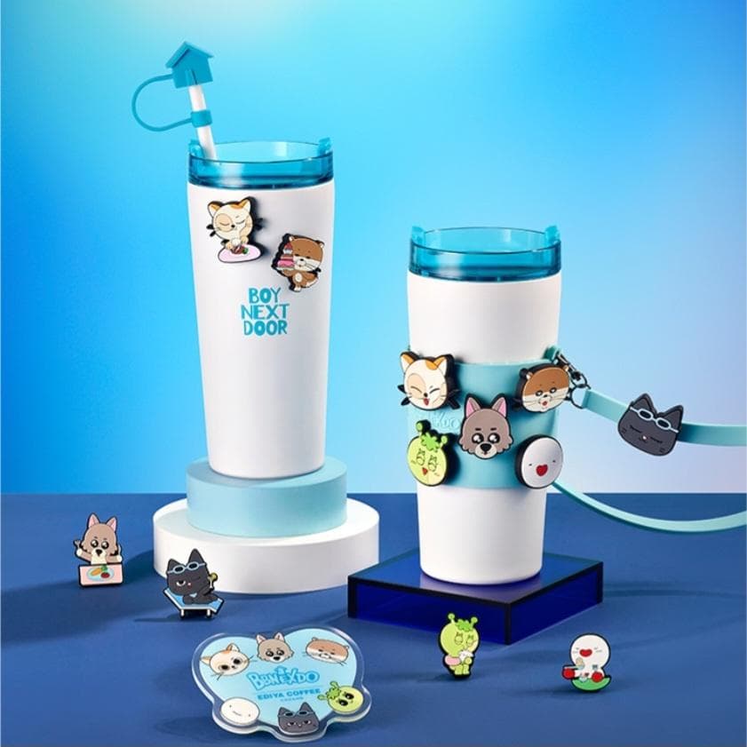 ボイネク ボネクド EDIYA COFFEE コラボ タンブラー＆スリーブセット