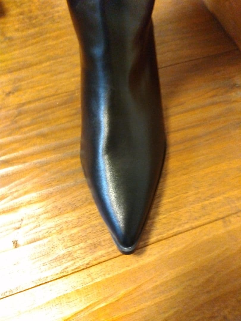 1月17日限定特価　高評価　完売商品　ユニセックス　スタイリッシュニーハイブーツ