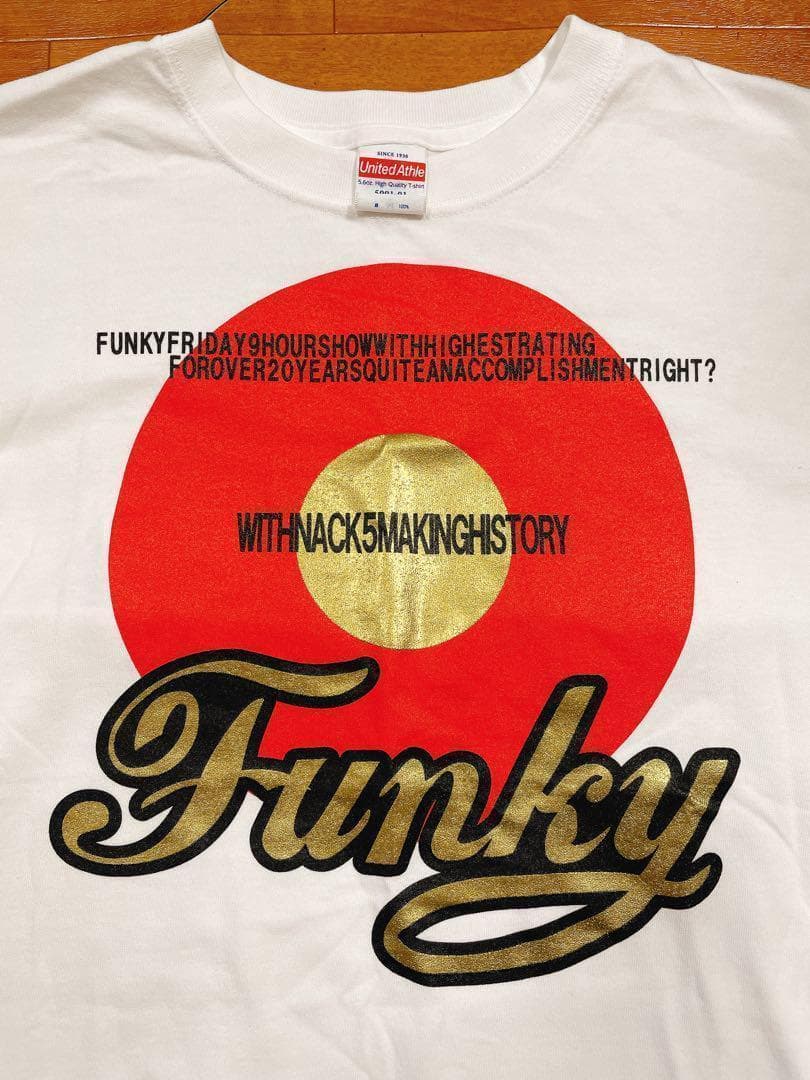 NACK5 FUNKY FRIDAY ファンフラ 非売品 Tシャツ Mサイズ - メルカリ