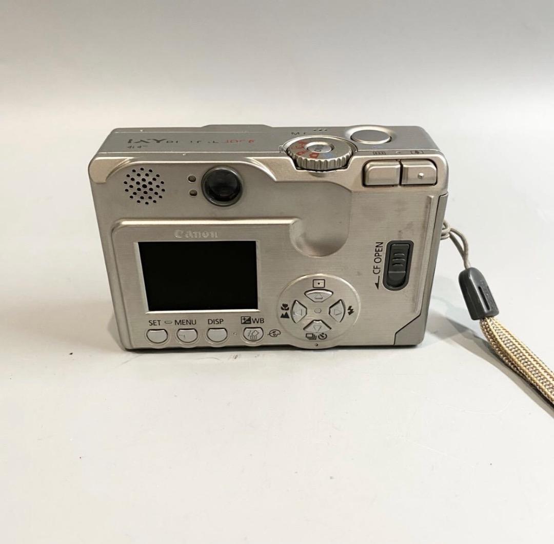 動作未確認品 Canon IXY DIGITAL 30F シルバー - メルカリ