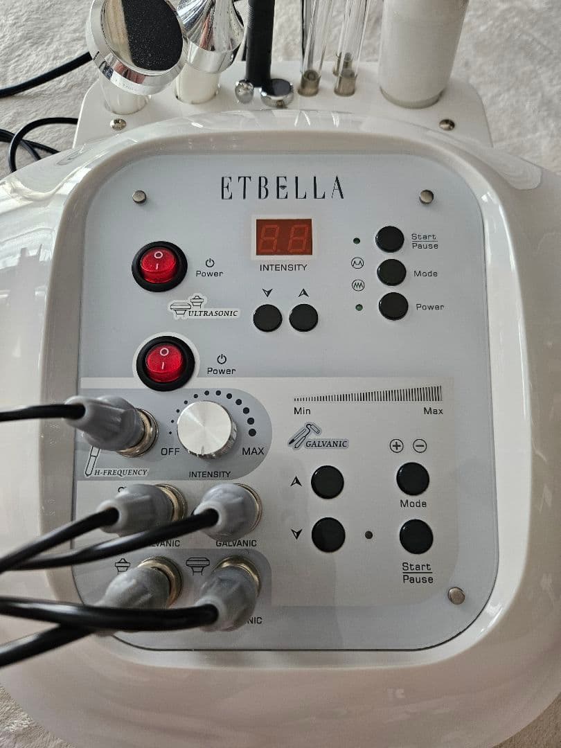 3機能 業務用美顔器 超音波・イオン導入・ハイフルクエンシー