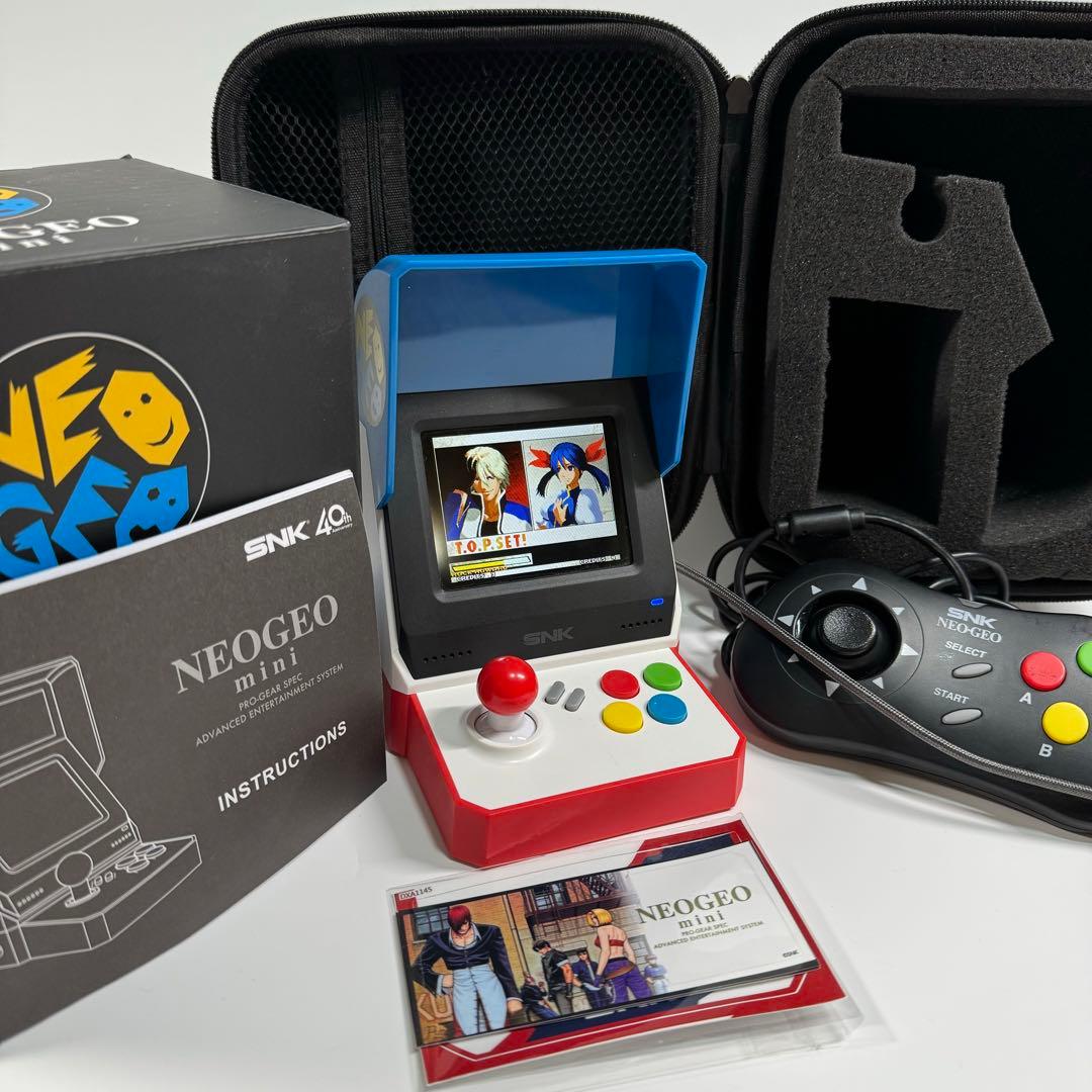 最強】SNK ネオジオミニ本体 NEOGEO MINI ネオジオミニパッド - メルカリ