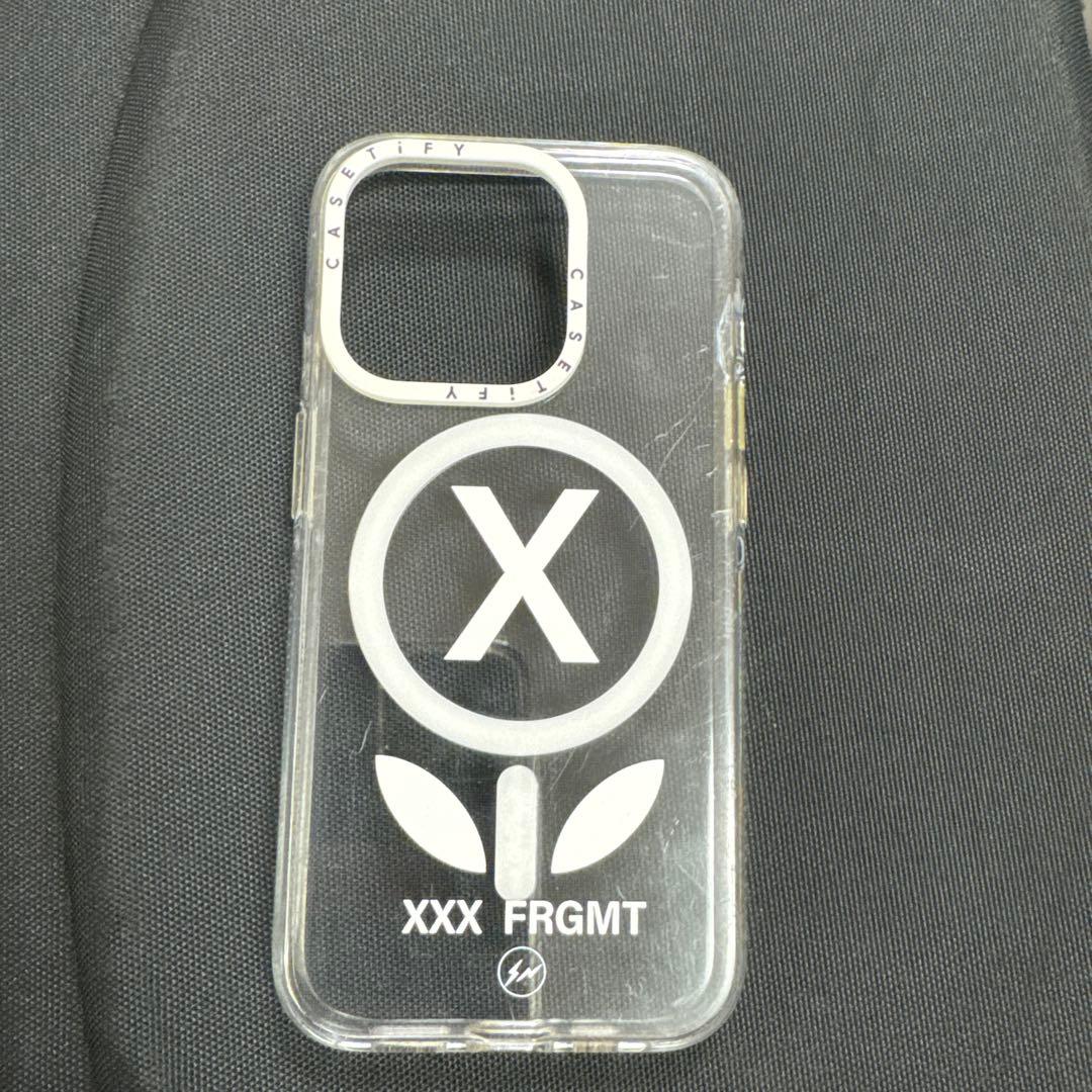 iPhoneアクセサリー Casetify XXX FRGMT iPhone15pro fragment CASETiFY、「GOD SELECTION XXX」と「fragment」とのリバイバル
