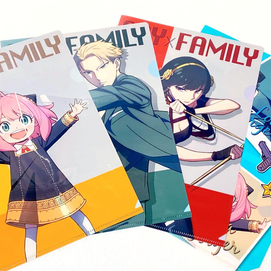SPY×FAMILY スパイファミリー A4 クリアファイル 全4種セット - メルカリ