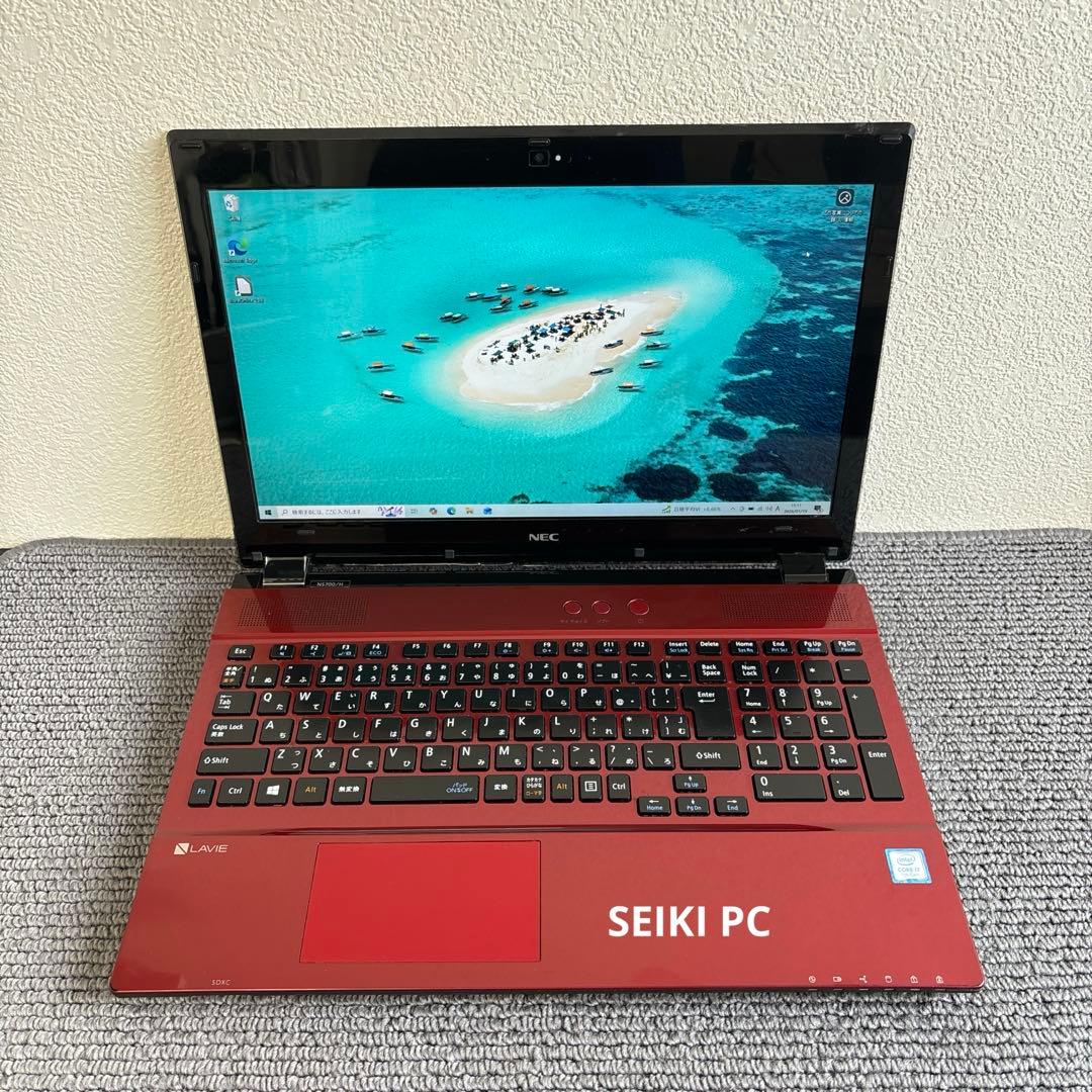 NEC LAVIE NS700/H i7-7500U メモリ4GB #6940 - メルカリ