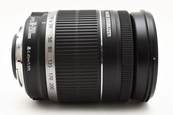 訳あり美品 Canon EF-S 18-200mm F3.5-5.6 IS
