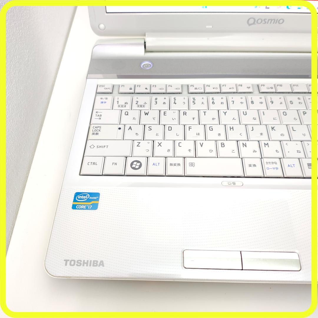 白 Corei7 新品SSD512⭐️windows11ノートパソコン 728 - メルカリ
