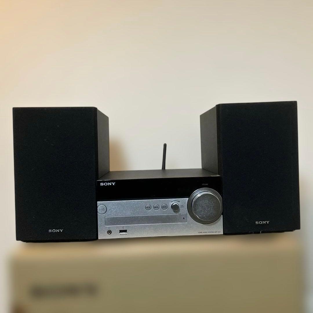 【K'sさん専用】SONY ミニコンポ　ハイレゾ対応　CMT-SX7 CMT-SX7 | システムステレオ | ソニー