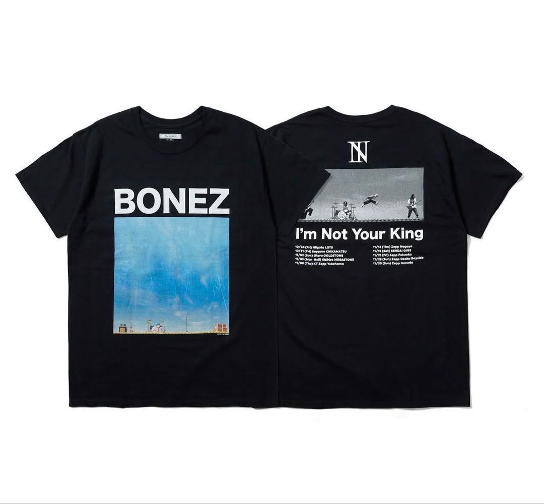 The BONEZ I’m Not Your King Tシャツ　Ｌサイズ The BONEZ I'M NOT YOUR KING Tシャツ ネイビー L - メルカリ