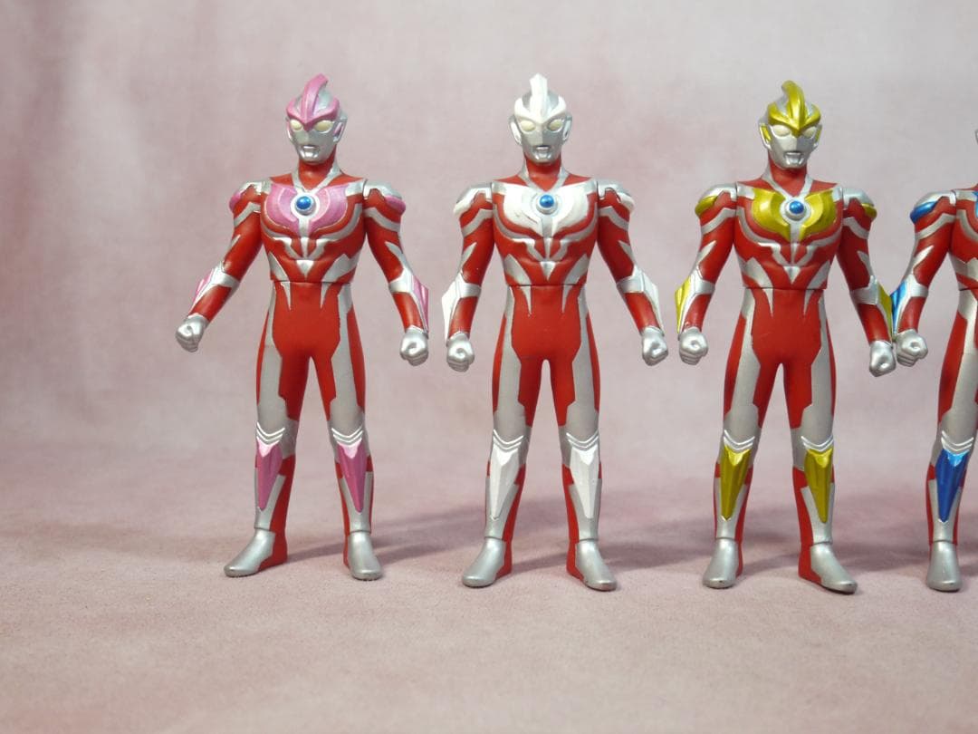 ウルトラマンギンガ セブンカラーズコレクション 全7体 限定ソフビ