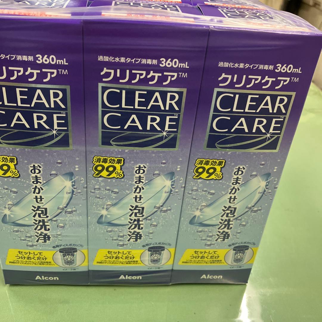 クリアケア ソフトコンタクト洗浄液 360mL 12個セット