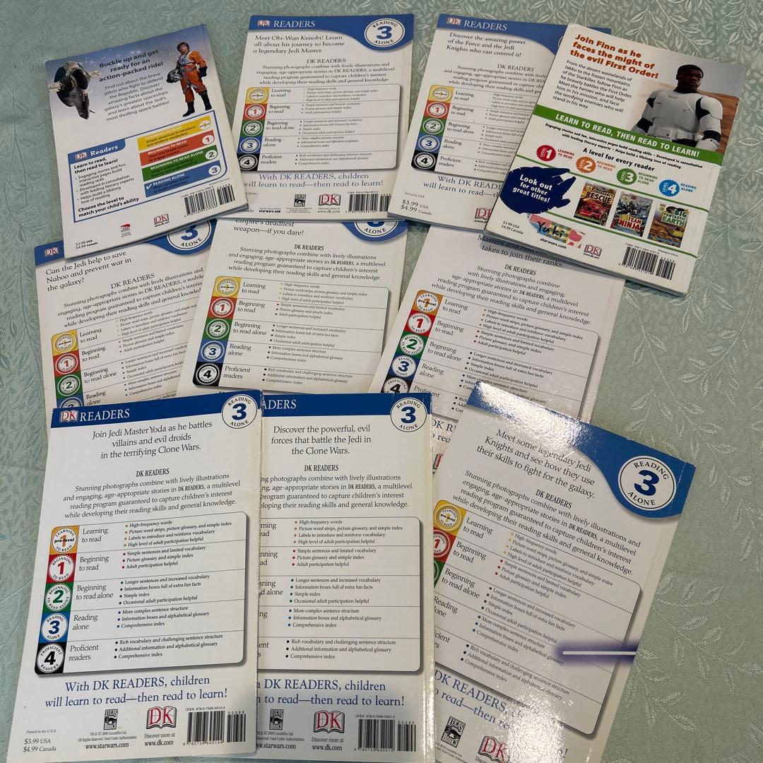 洋書 多読 Star Wars DK Readers 3 10冊セット - メルカリ