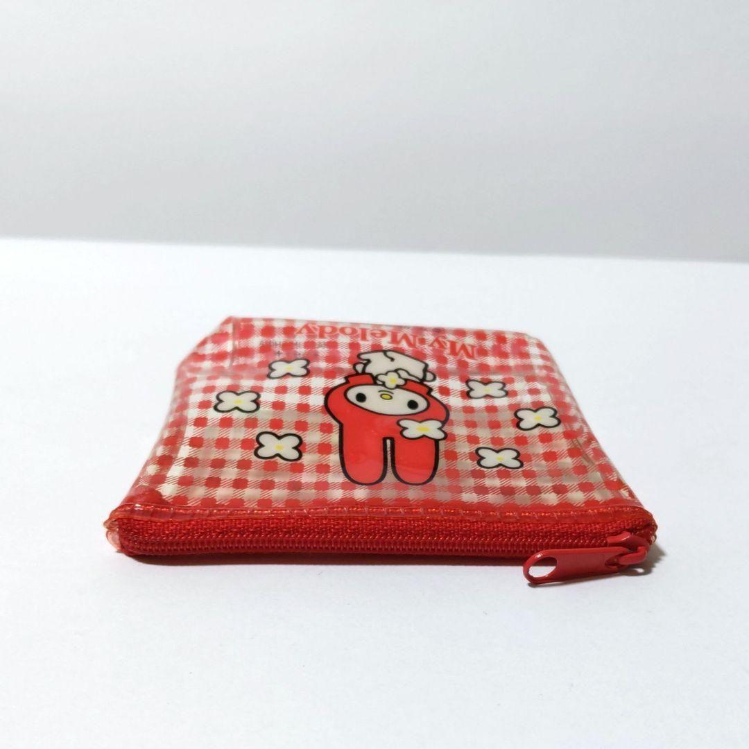平成レトロ マイメロディ ビニールポーチ 小銭入れ 小物入れ サンリオ