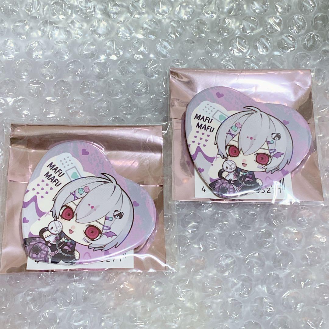 まふまふ デフォ×2 そらまふうらさか 缶バッジ - メルカリ