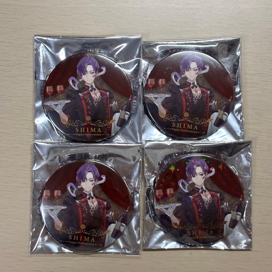 浦島坂田船 志麻 缶バッジ ハロパ 2022 悪魔執事 - メルカリ