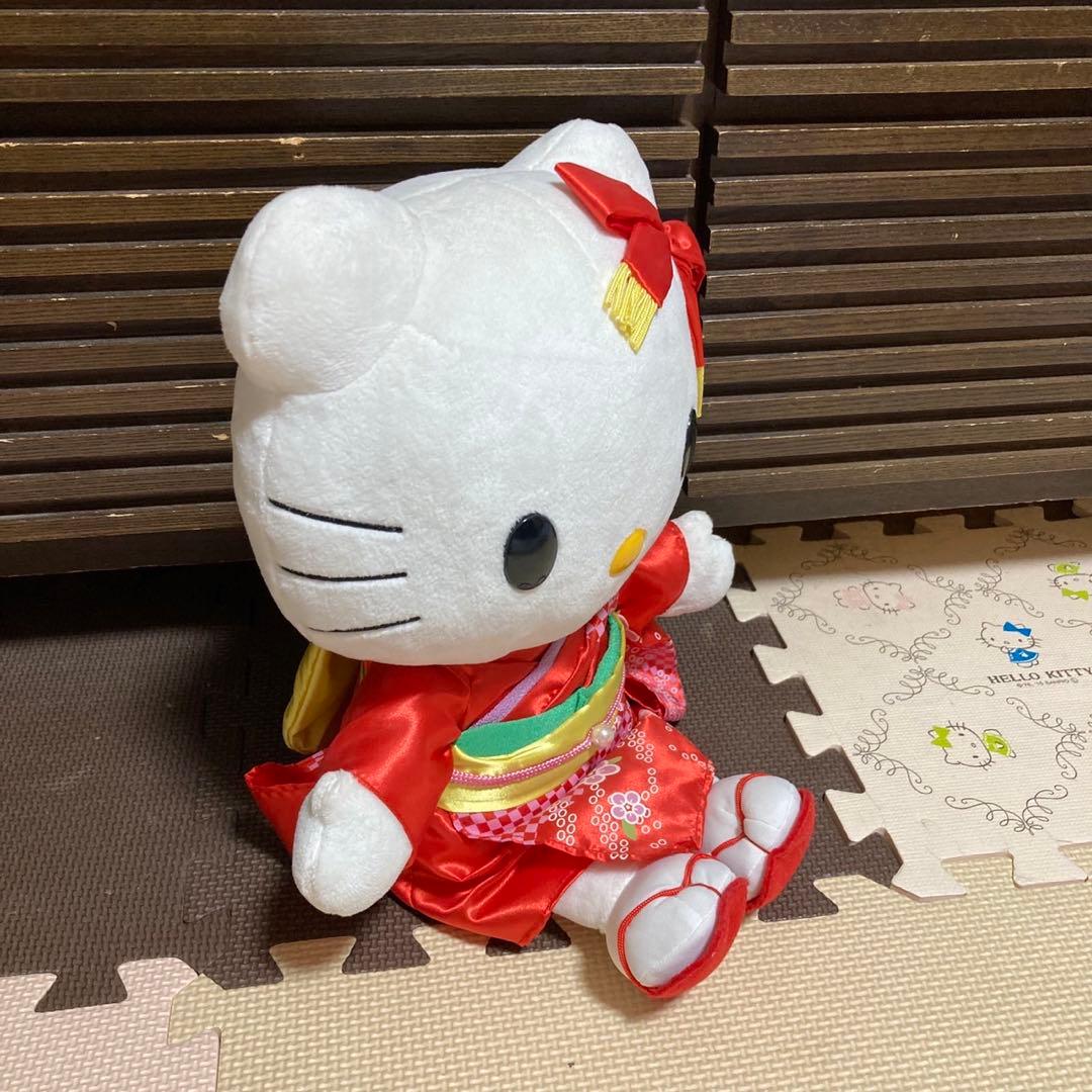 ハローキティ 和服 ぬいぐるみ 和風 着物 日本 京都 ジャパン レア