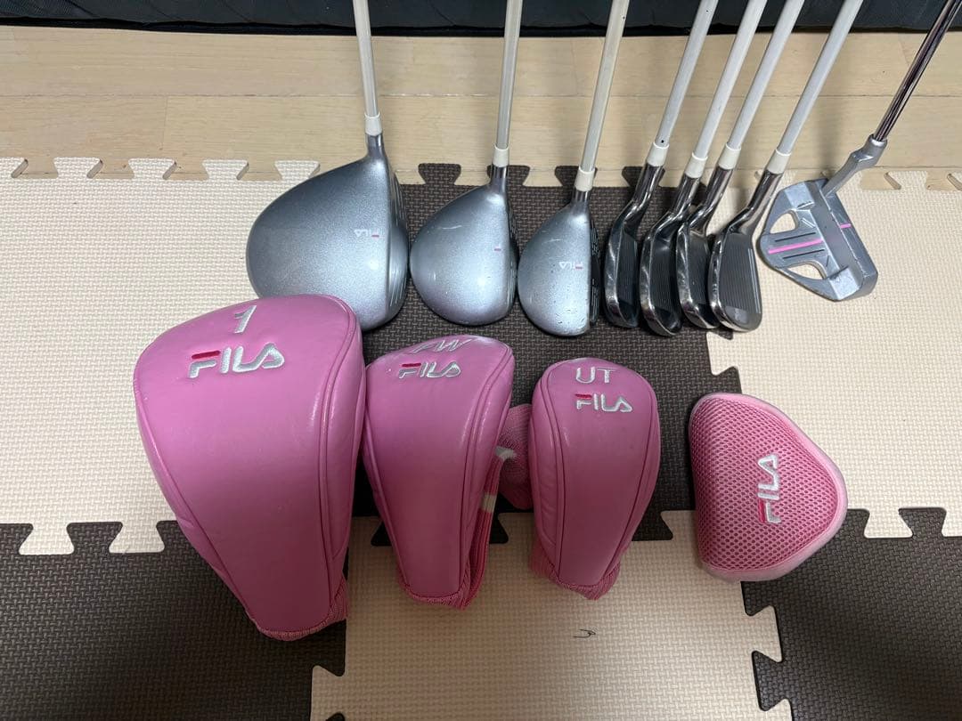 FILA レディース ゴルフクラブセット Amazon.co.jp: FILA GOLF レディースゴルフクラブセット【ホワイト