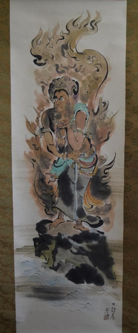 コロナ制圧祈願還元キャンペーン！！小林五浪 絹本肉筆 掛軸 共箱全揃