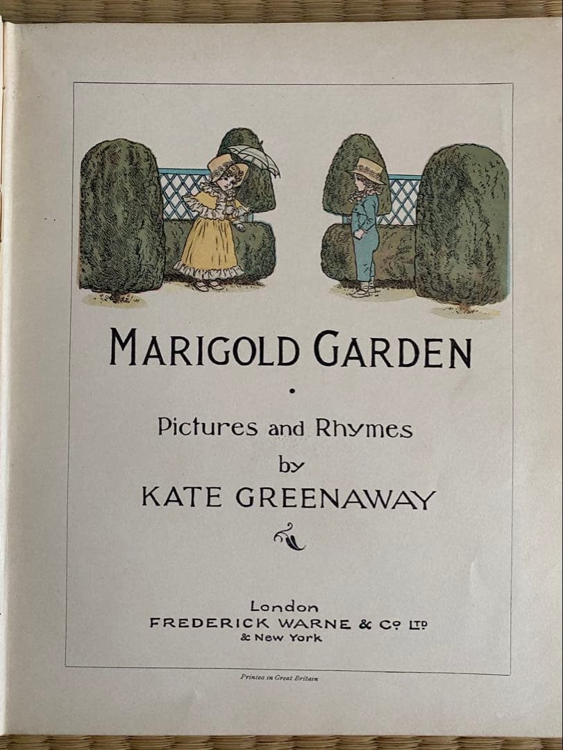 MARIGOLD GARDEN ケイト・グリーナウェイ 1885年と1920年代