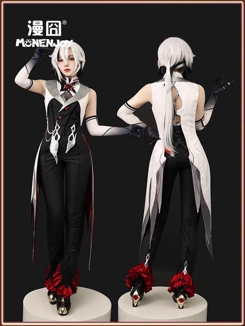 原神 アルレッキーノ コスプレ 衣装 漫囧 M - メルカリ