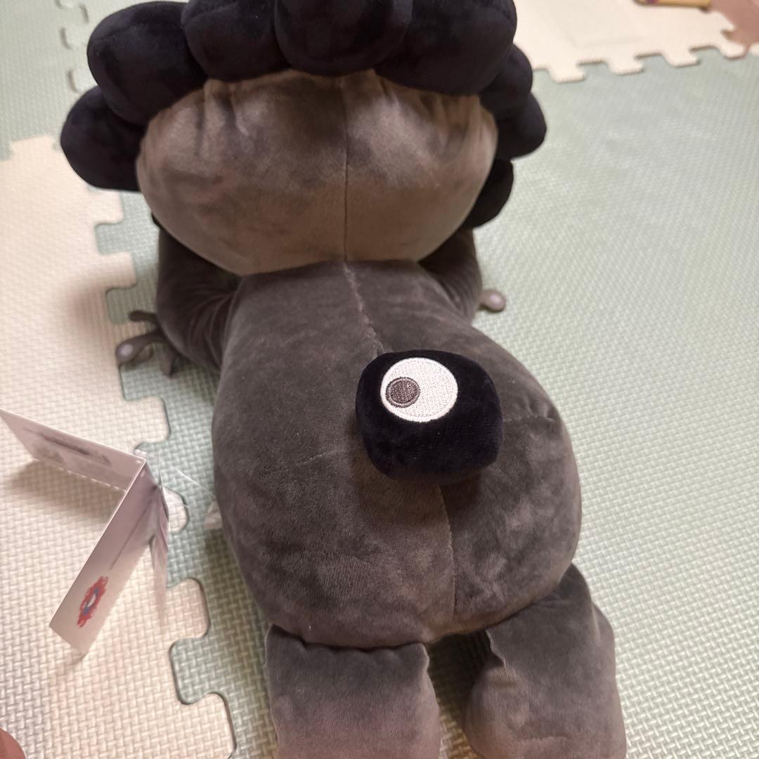 関西万博 黒ミャクミャク 這型ぬいぐるみ ブラック L - メルカリ