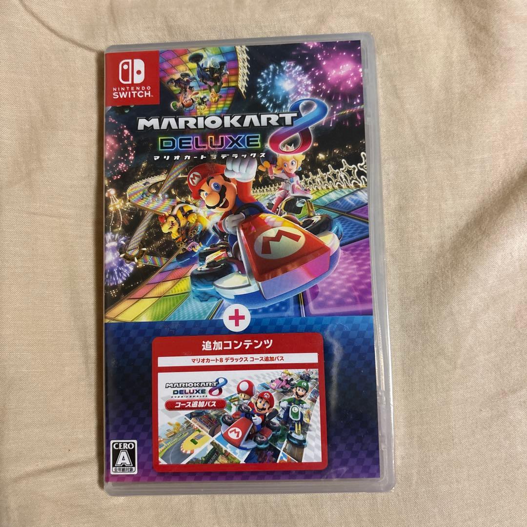 新品 Switch マリオカート8 デラックス+コース追加パス Amazon.co.jp: マリオカート8 デラックス ＋ コース追加パス -Switch