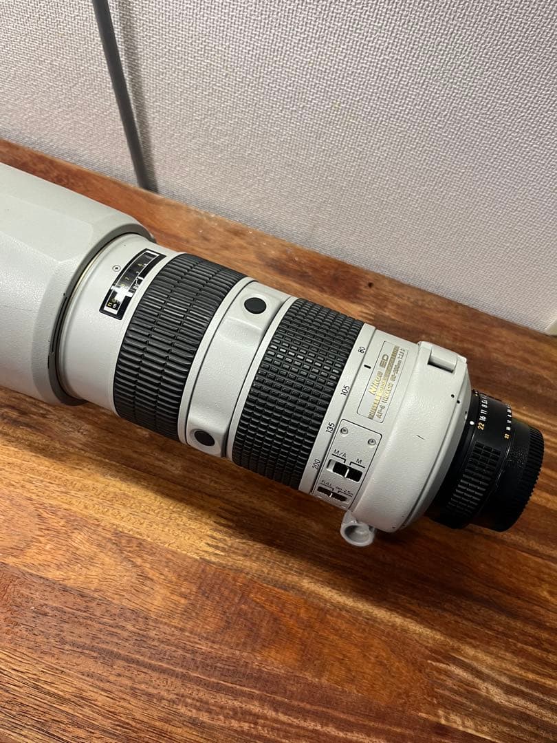 Nikon 80-200mm f2.8 ライトグレー　修理必要 AF-S 80-200mm 2.8 のフォーカスモーターの問題、無事修理完了！ : r/Nikon