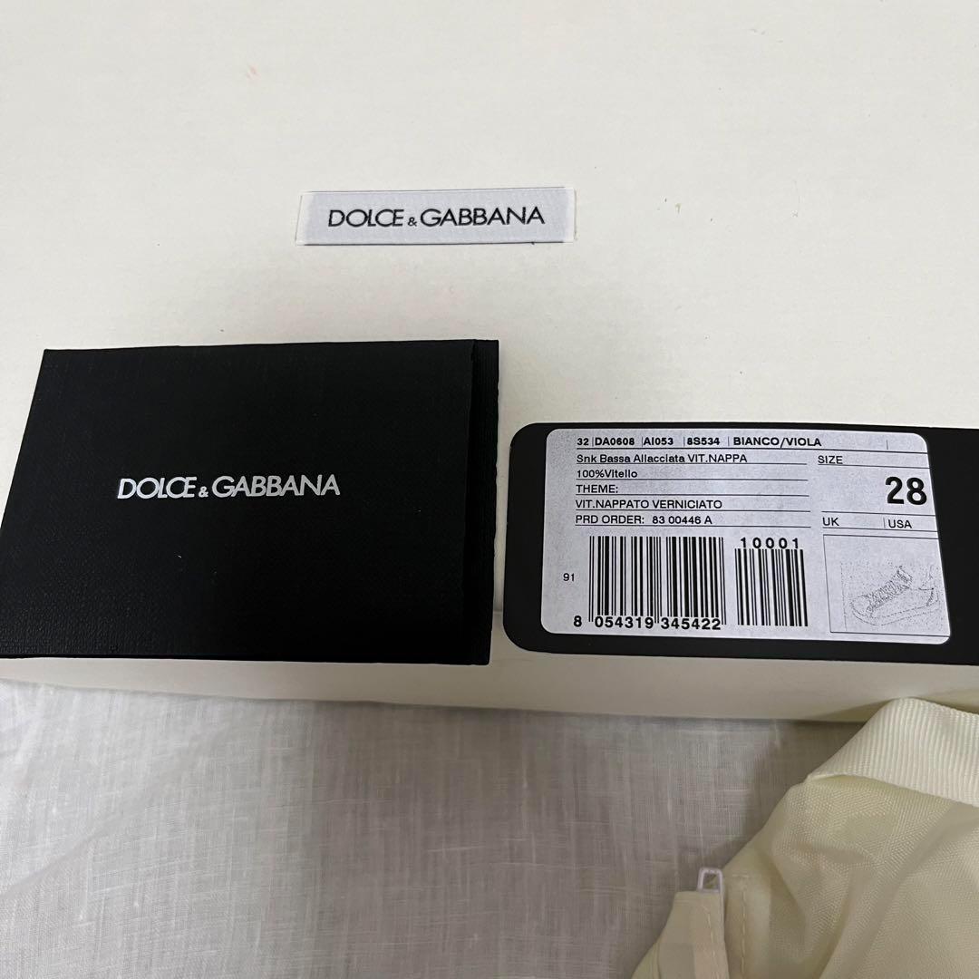 【新品未使用】D&G ドルチェアンドガッバーナ　17.5cm シューズ