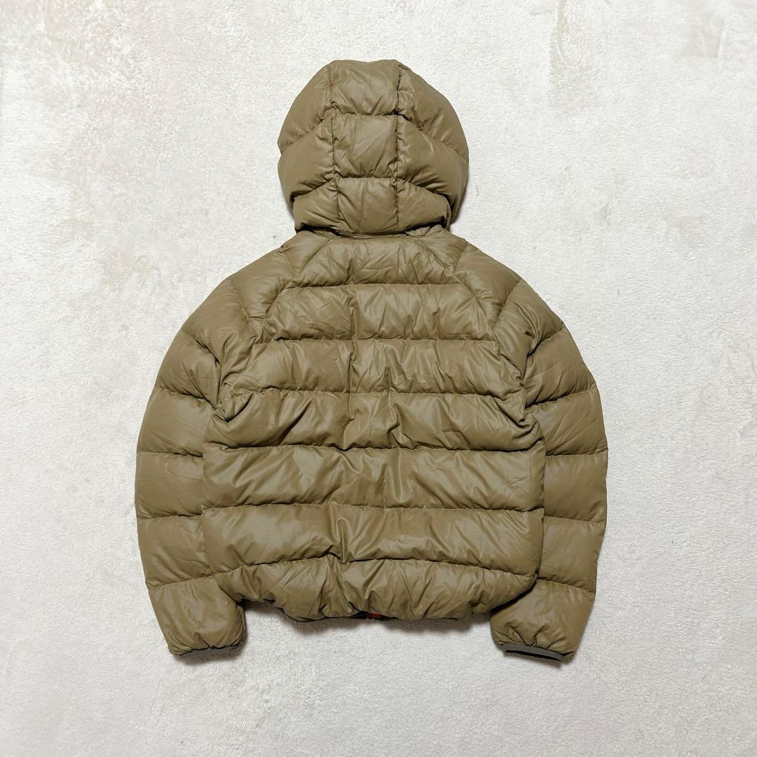短丈 mont-bell down jacket parka beige y2k - メルカリ