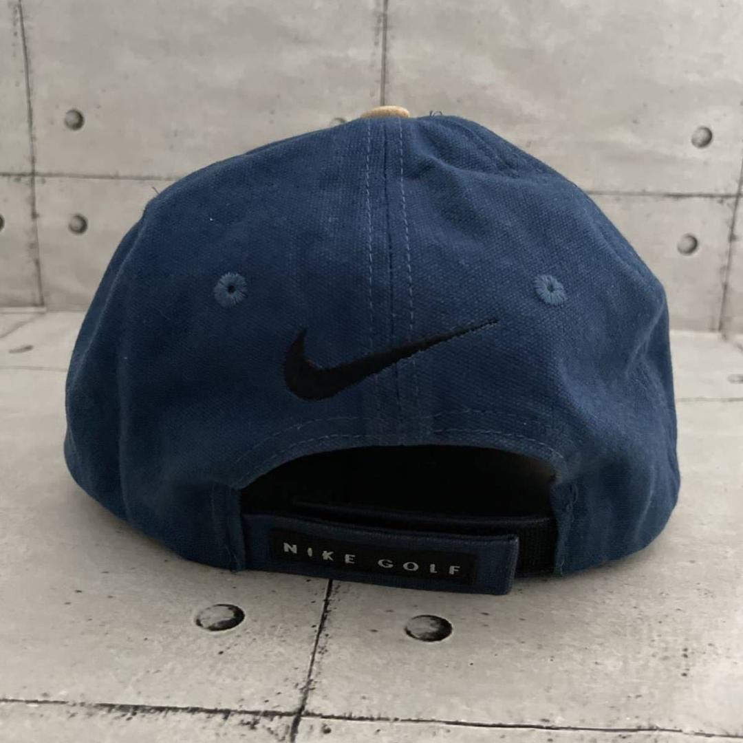 レア】【90s】【極美品】NIKE GOLF ヴィンテージ レザー キャップ