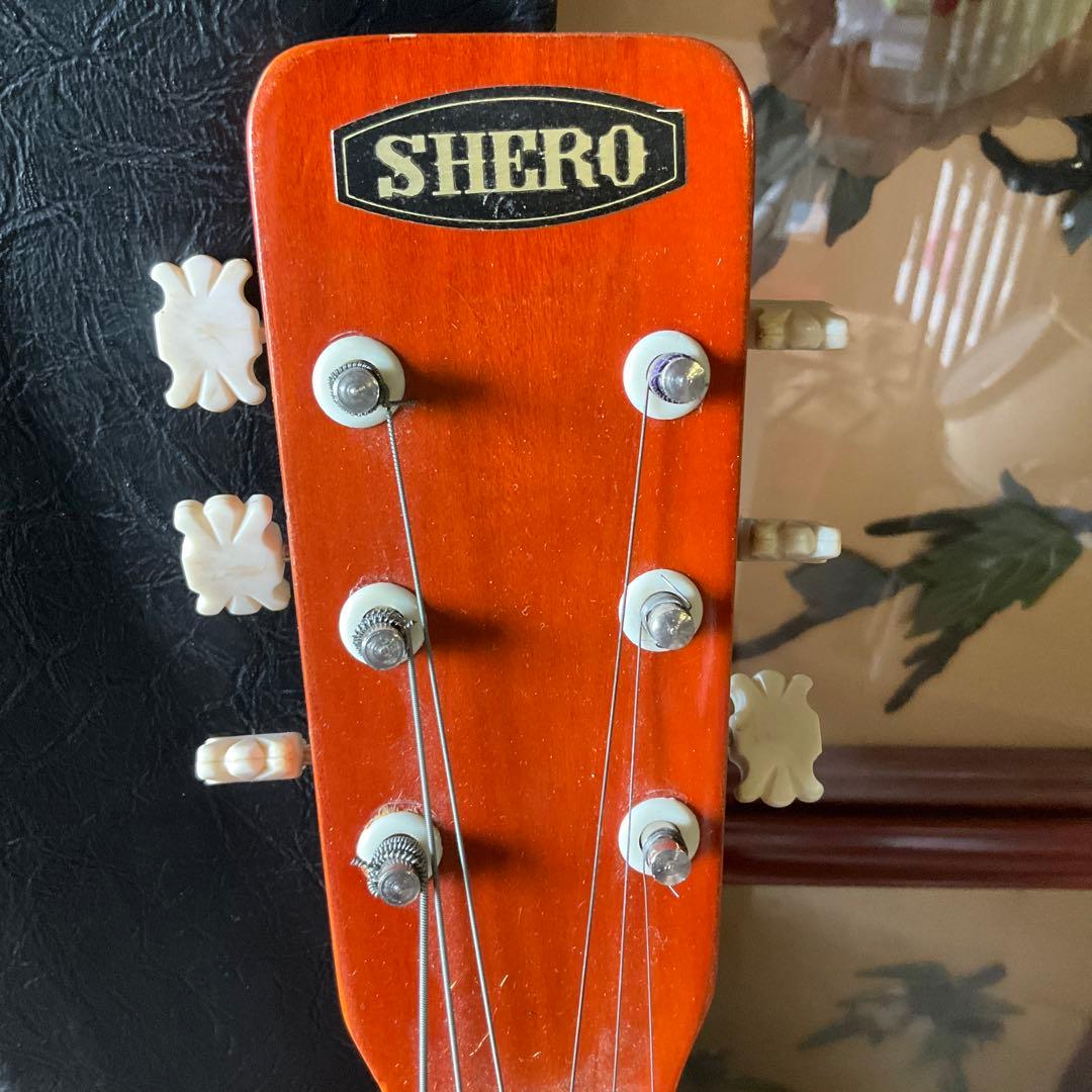 SHERO F-10 江口楽器 ビンテージ アコースティックギター シェロ