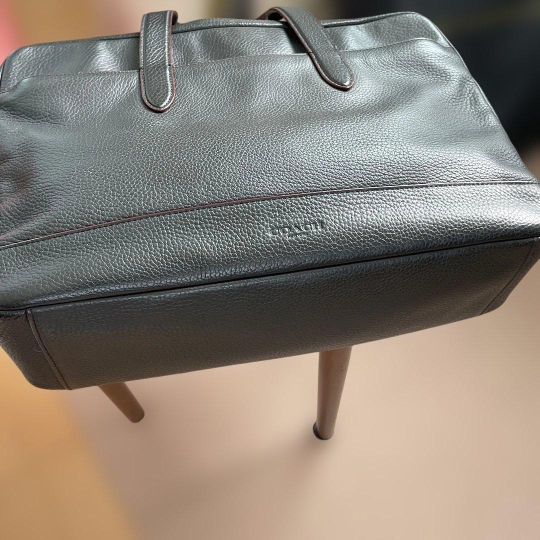 大引き コーチ ハミルトン シボレザー 黒系