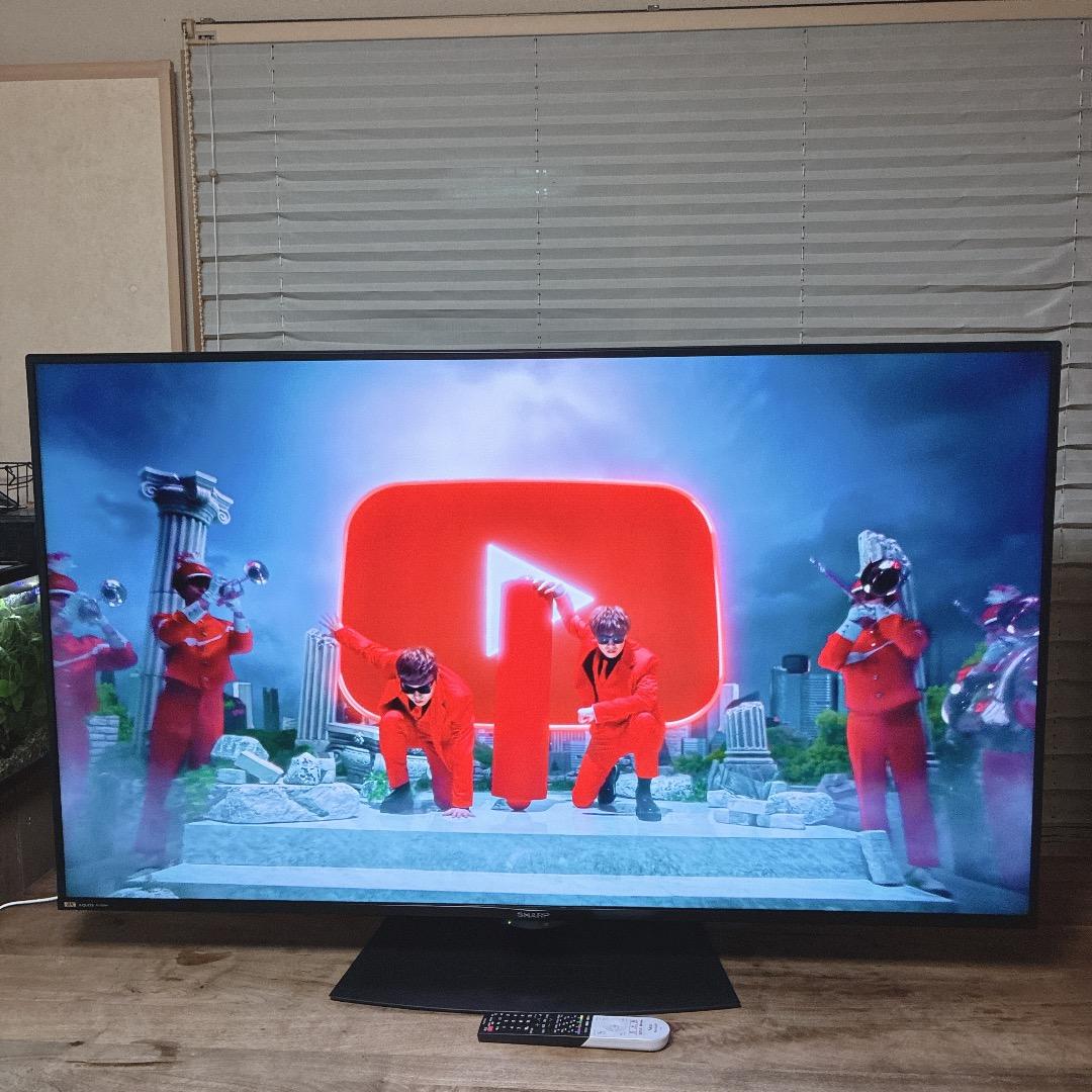 お値下げOK】SHARP 60V型 8K AQUOS Android 4K - メルカリ