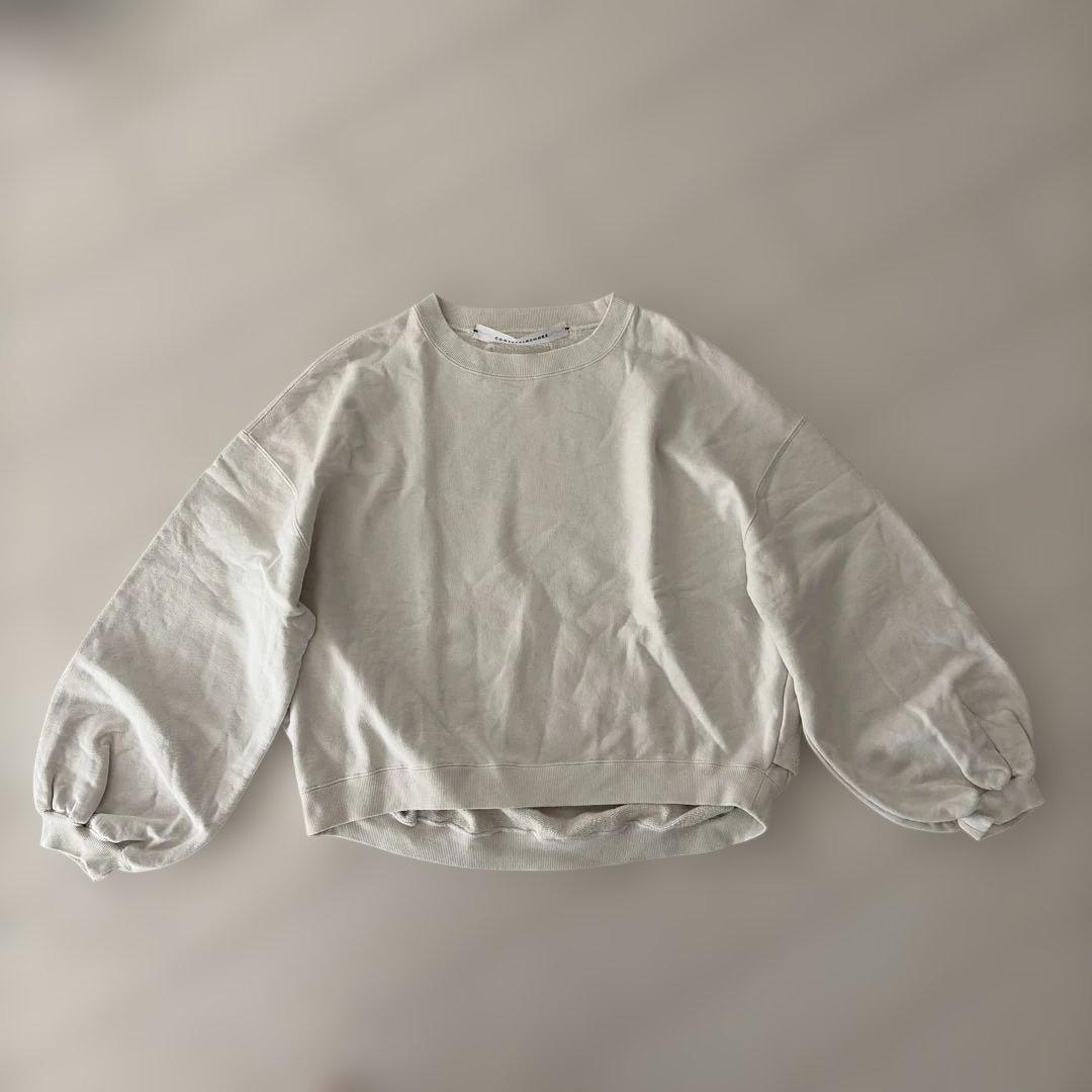 コグザビッグスモーク バルーンスリーブ スウェット F アイボリー