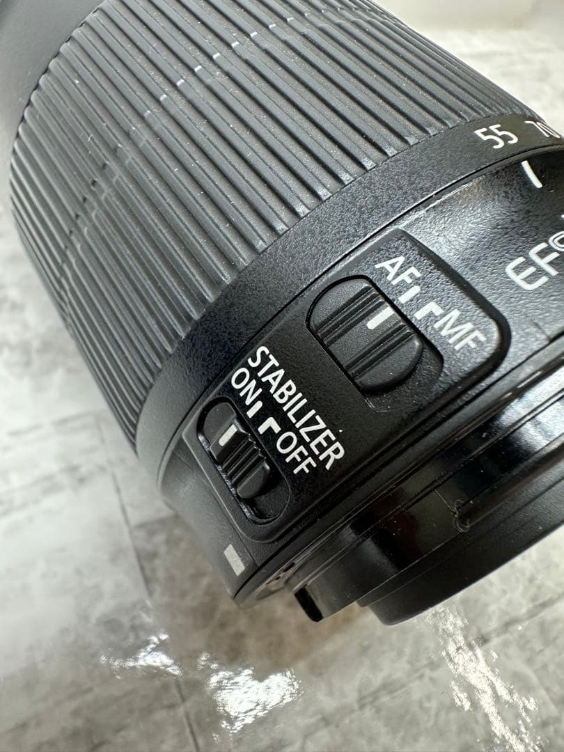 Canon望遠レンズ　EF-S 55-250mm f/4-5.6 IS STM