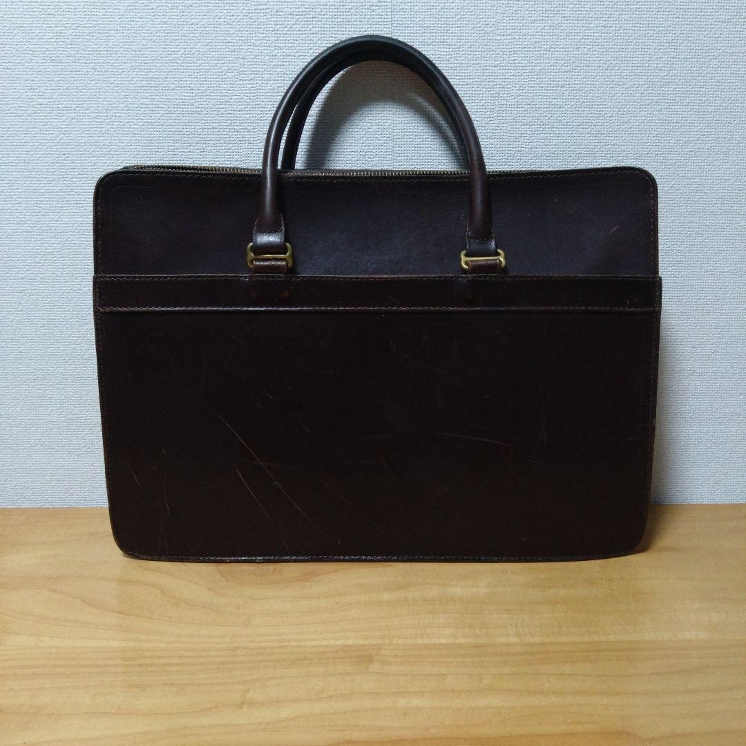 【希少】ホワイトハウスコックス　ブライドルレザー ブリーフケース 茶 WHITEHOUSE COX - はむこ様専用 ホワイトハウスコックス ブライドル