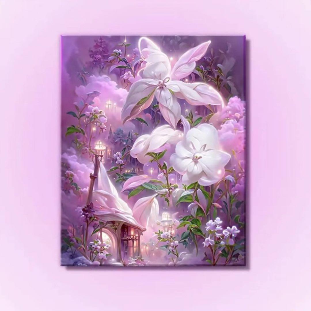 ファンタジーアート 花のデジタルアート - メルカリ