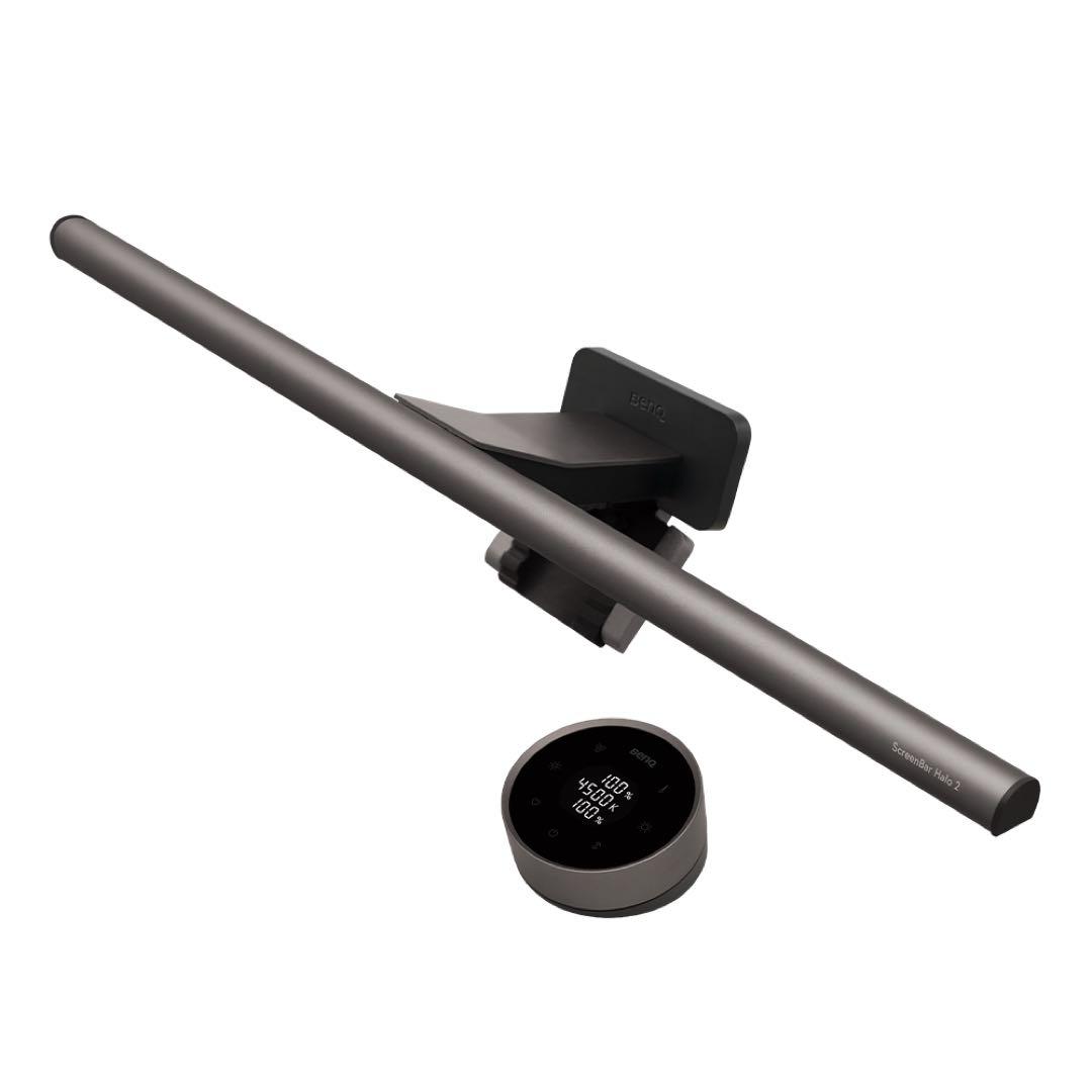 BenQ ScreenBer Halo 2 モニターライト Amazon.com: BenQ ScreenBar Halo 2 LED Monitor Light Bar - Wireless