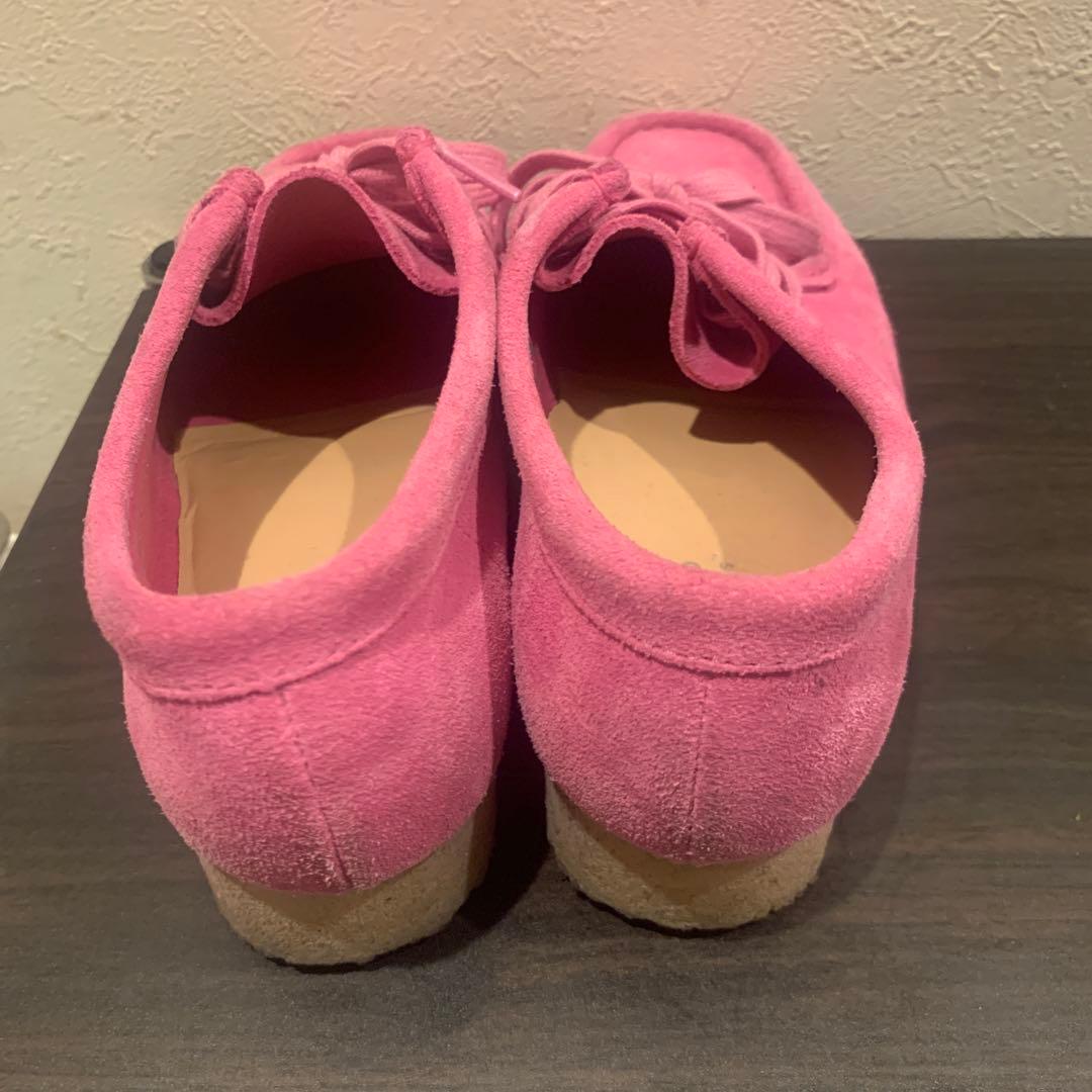 Clarks Wallabee Pink 24cm クラークス ワラビー - メルカリ