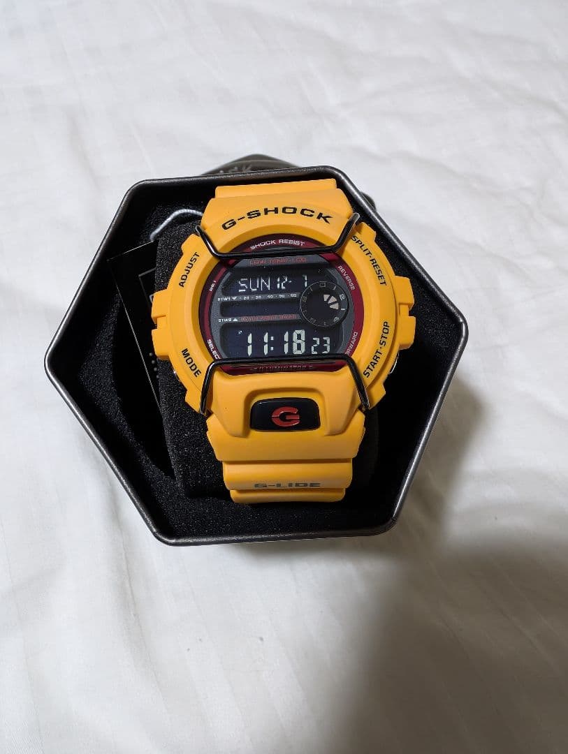 G-SHOCK デジタル腕時計 イエロー gls6900 楽天市場】G-SHOCK Gショック G-LIDE Gライド GLS-6900-9JF デジタル