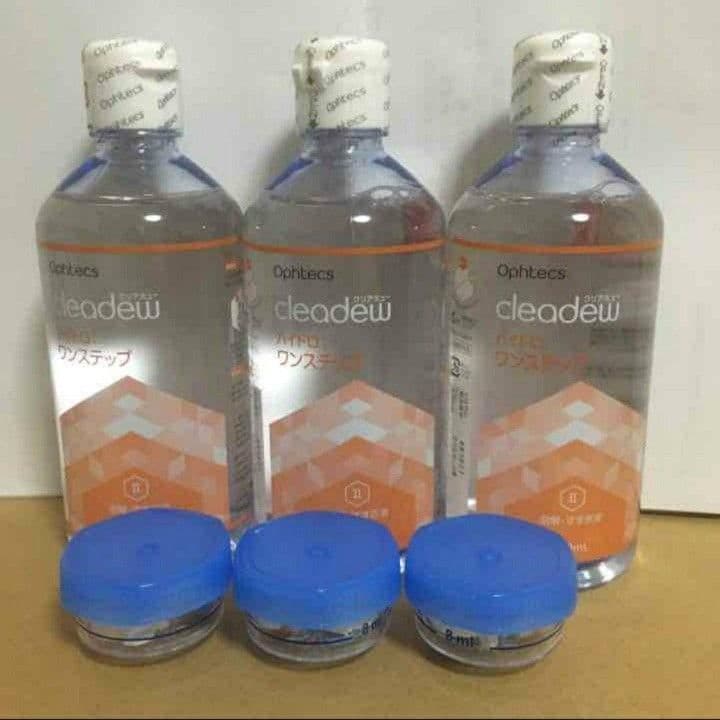 クリアデュー ハイドロワンステップ 溶解すすぎ液5本、専用ケース5個