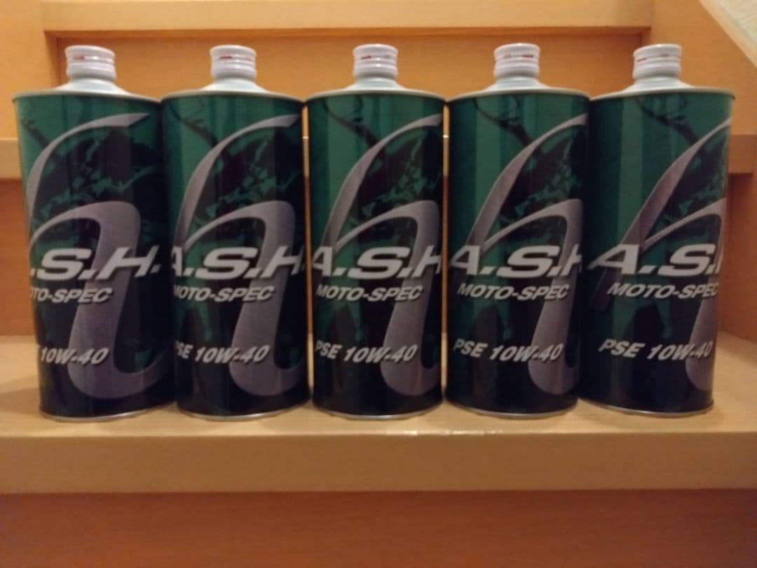 A・S・H アッシュ PSE モトスペック 10W-40 1L 5缶 5本 Amazon | アッシュ (Ash) 4サイクルオイル PSE MOTO-SPEC (モト