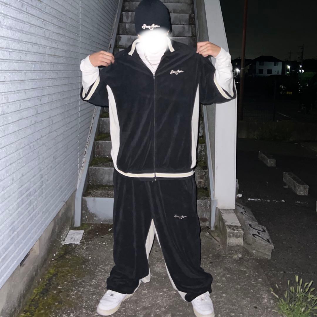 Sean John ショーンジョン セットアップ ベロア ベロアセットアップ