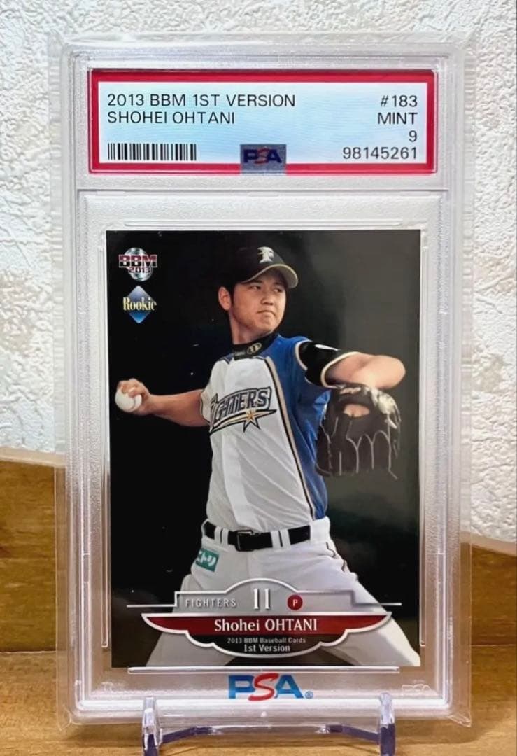 PSA9】 2013 BBM 1st Version 大谷翔平 #183 RC - メルカリ