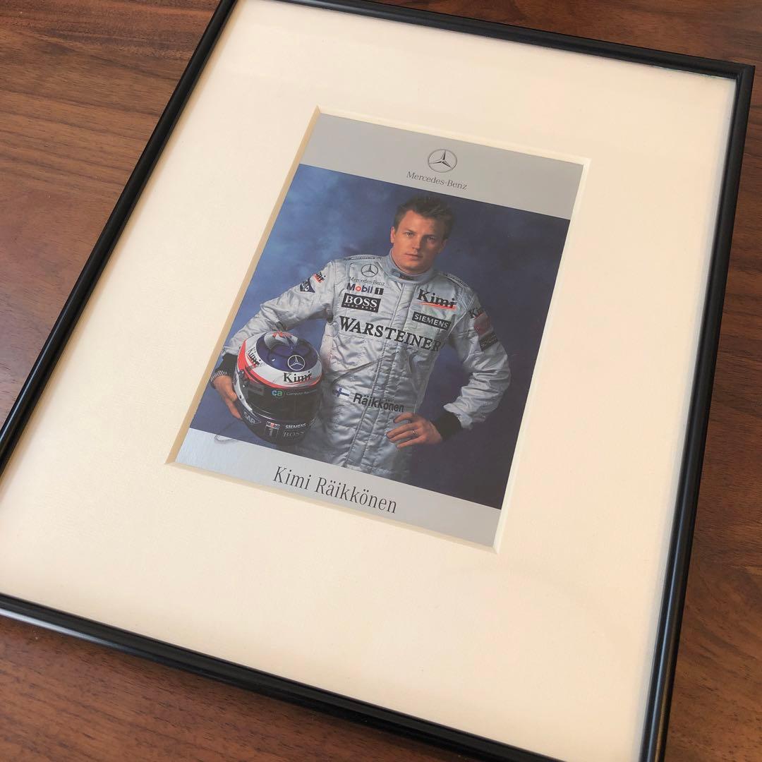 キミ・ライコネン 直筆&印刷サイン入りドライバーズカード - メルカリ