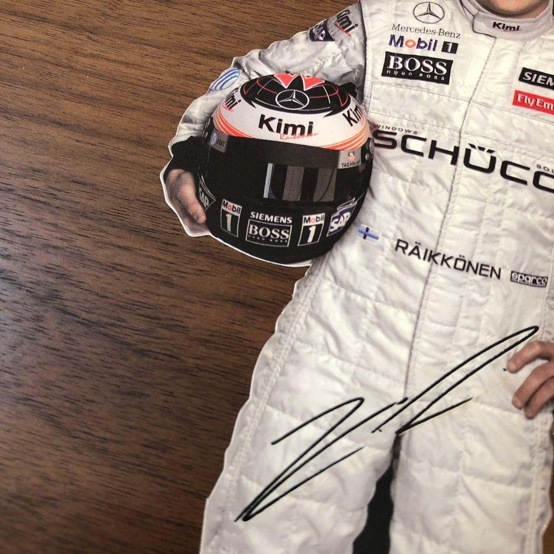 キミ・ライコネン 直筆&印刷サイン入りドライバーズカード - メルカリ